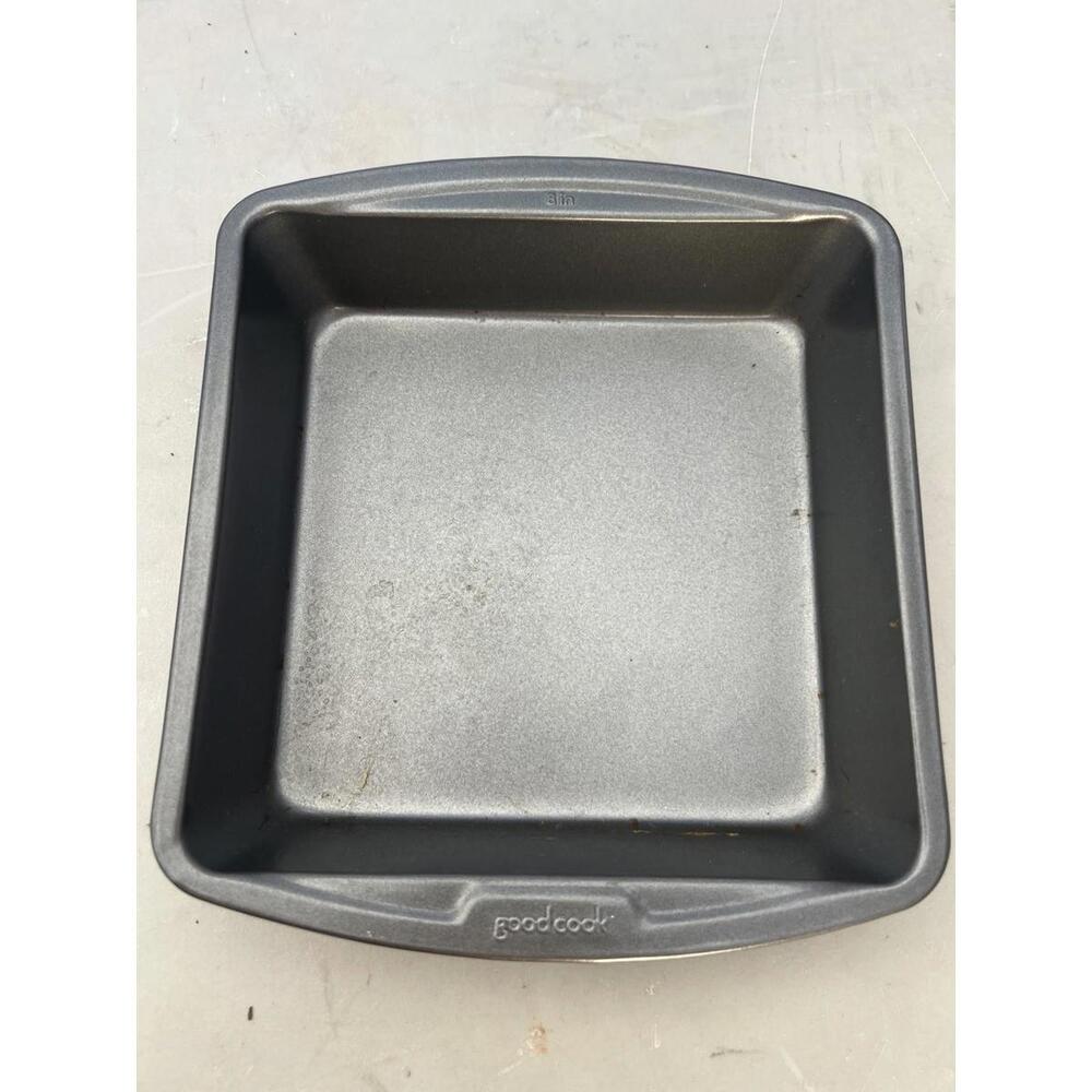 Good Cook 8x8" Square Cake Pan, Grey